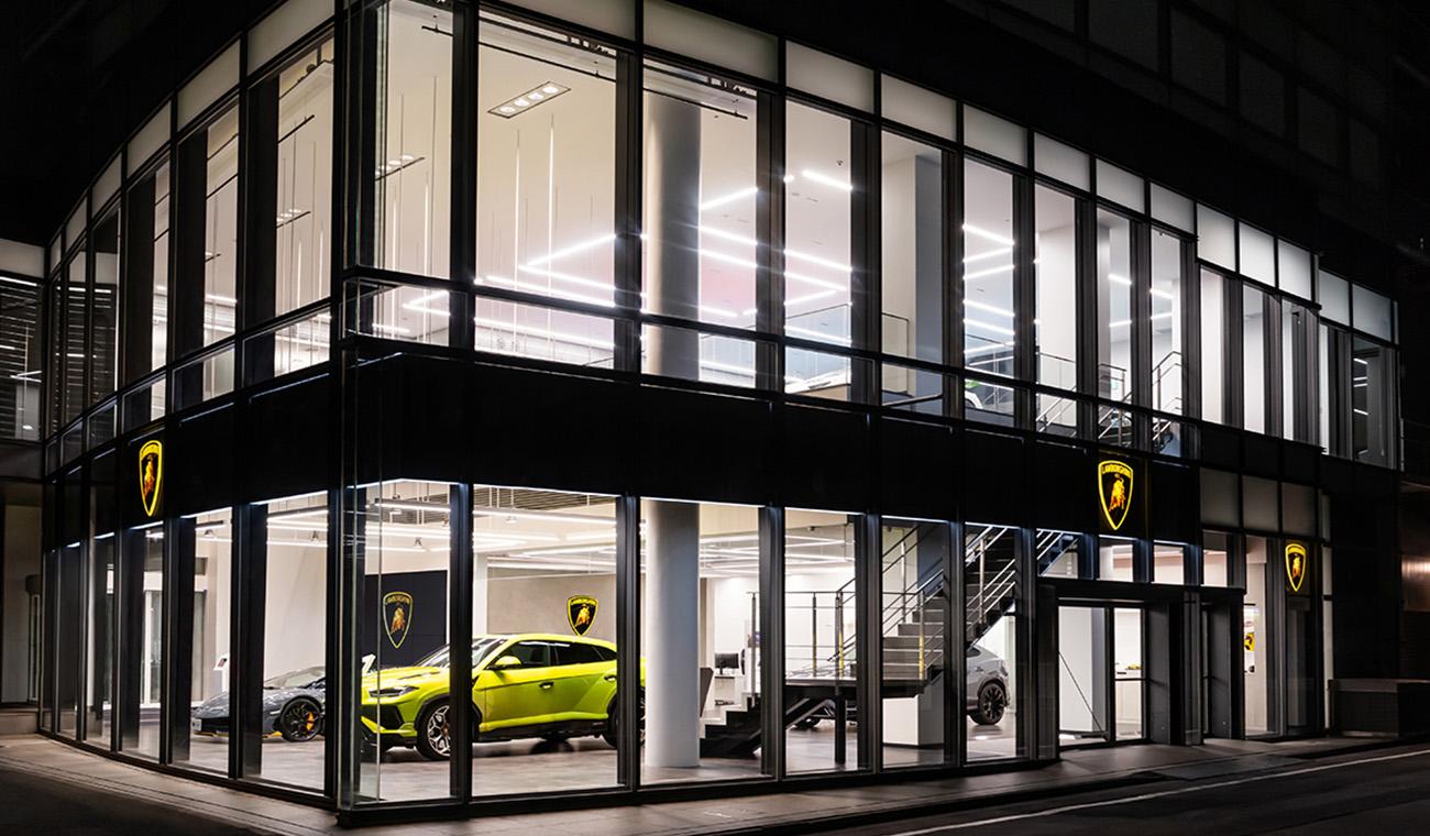 ランボルギーニ芝 ショールーム